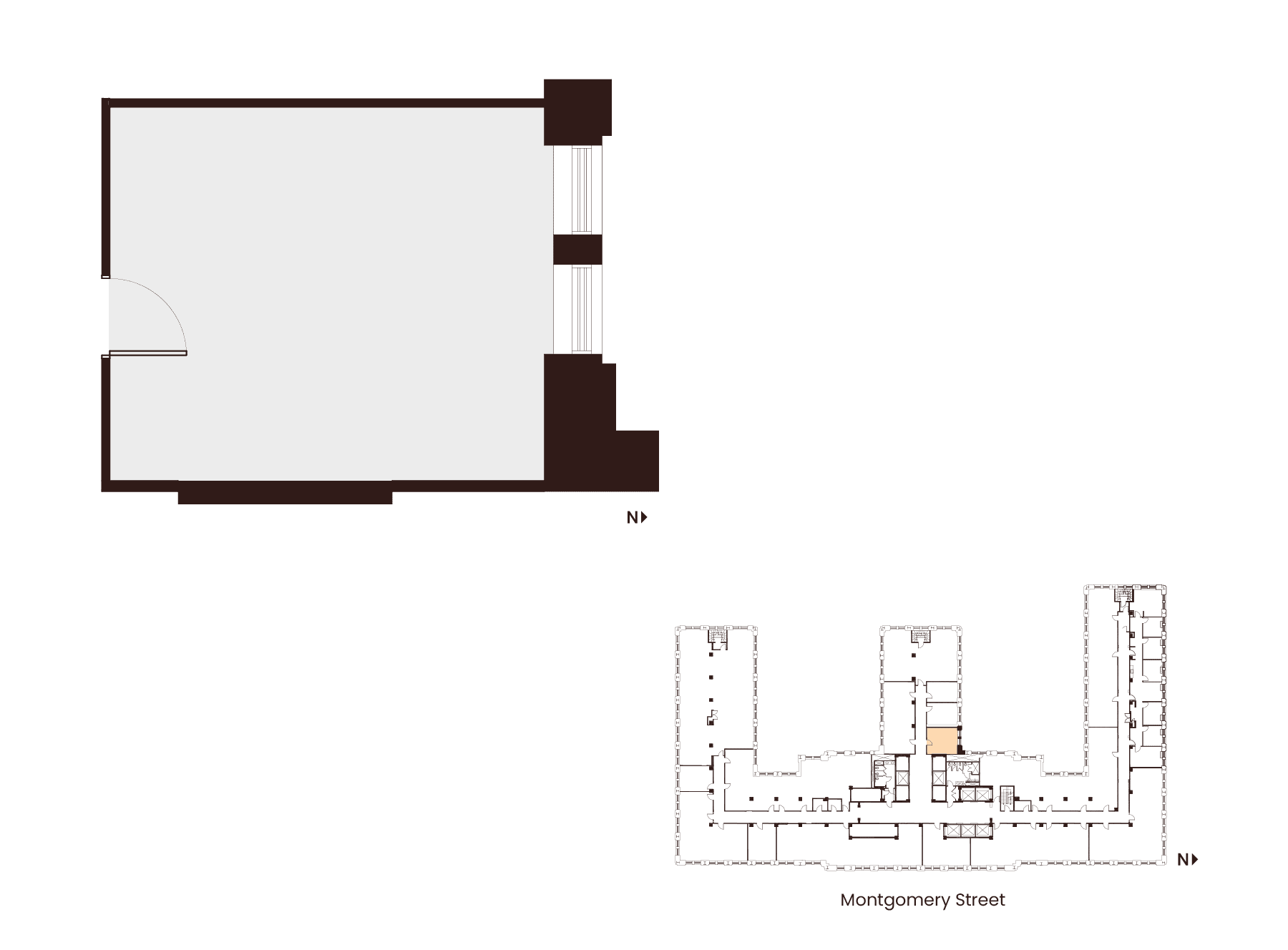 Floor 8 Suite 838 As Built Floor Plan