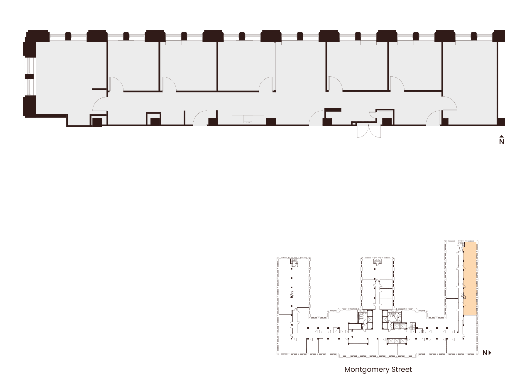 Floor 8 Suite 858 As Built Floor Plan