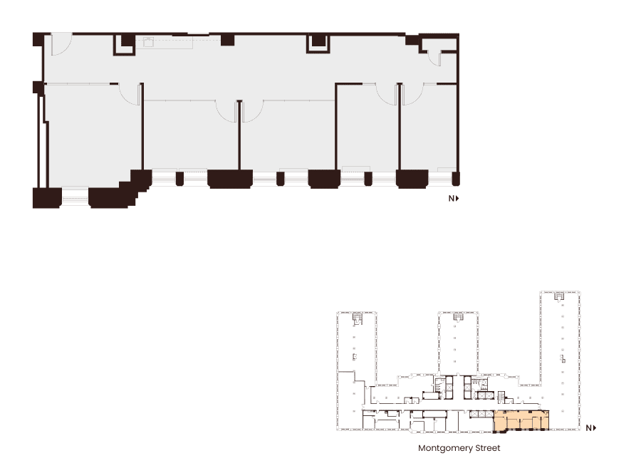 Floor 4 Suite 410 As Built Floor Plan