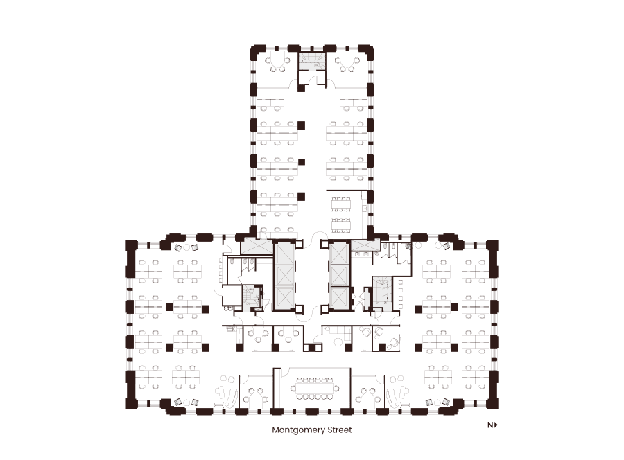 Floor 22 Suite 2200 Hypothetical Open Layout