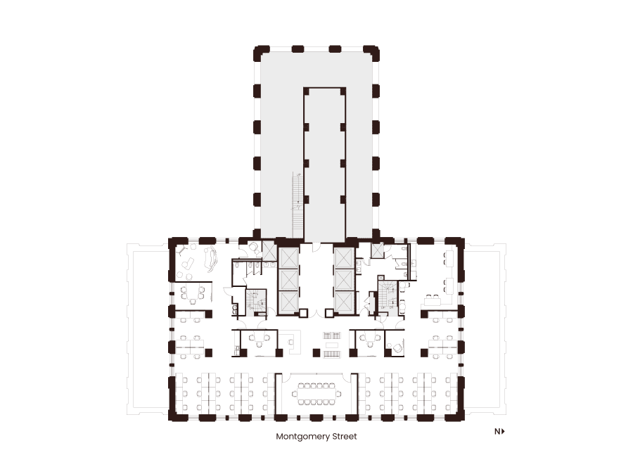 Floor 23 Suite 2300 Hypothetical Open Layout