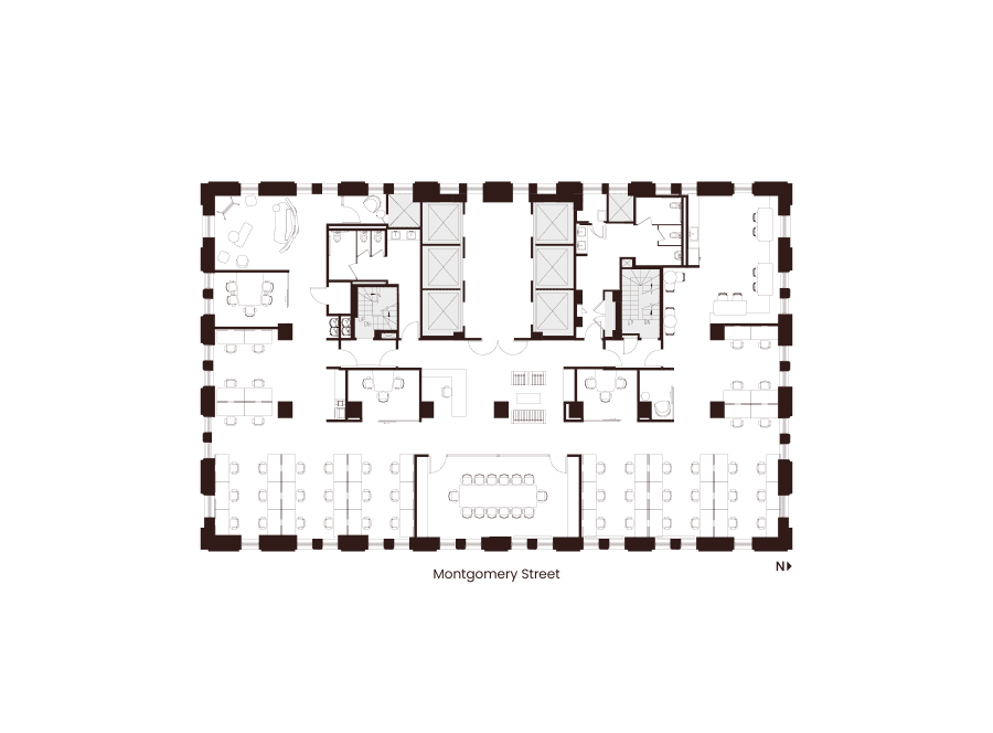 Floor 26 Suite 2600 Hypothetical Open LayoutFloor 23 Suite 2300 Hypothetical Open Layout