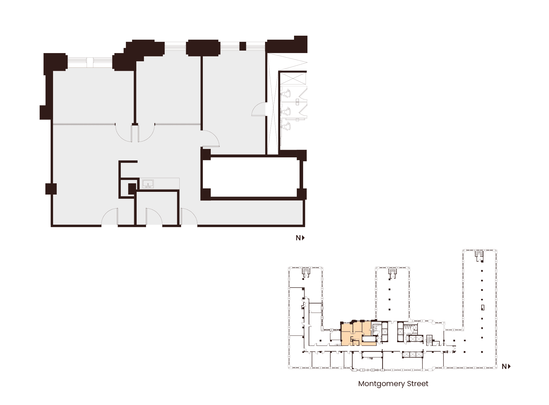 Floor 7 Suite 725 As Built Floor Plan