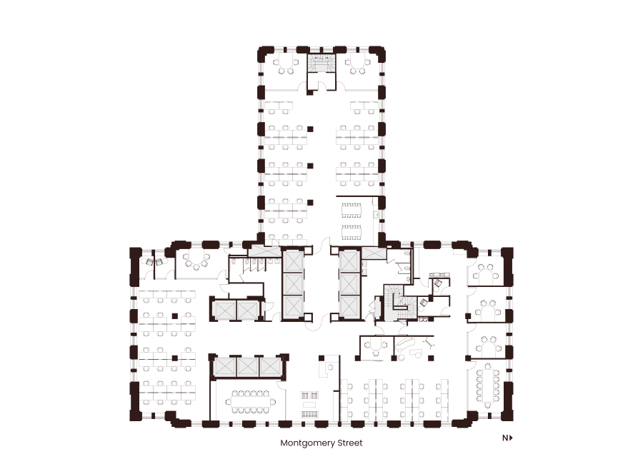 Floor 17 Suite 1700 Hypothetical Open Layout