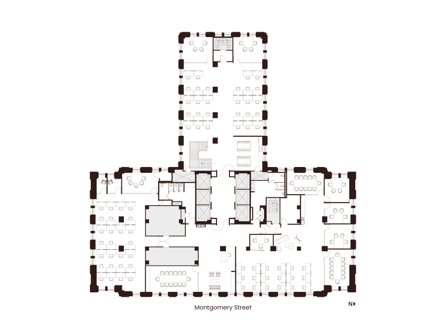 Floor 19 Suite 1900 Hypothetical Open Layout