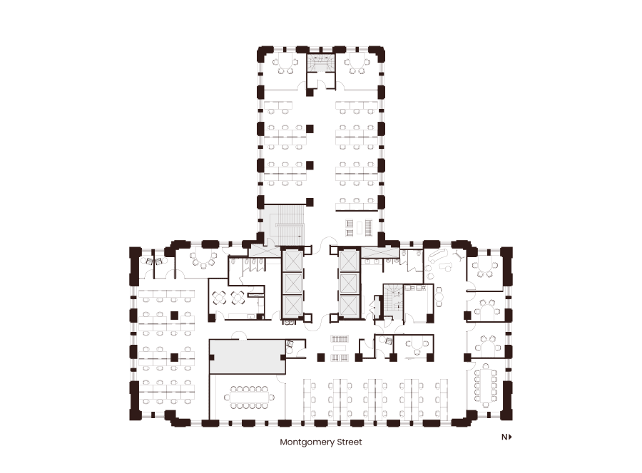 Floor 20 Suite 2000 Hypothetical Open Layout