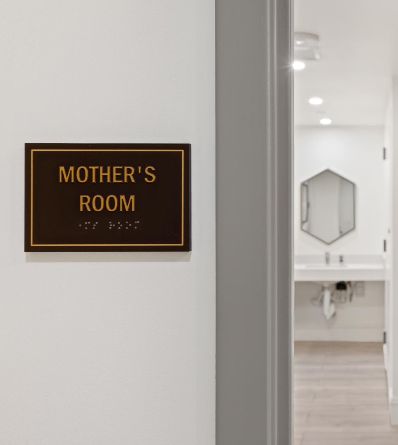 Mother's room entrance