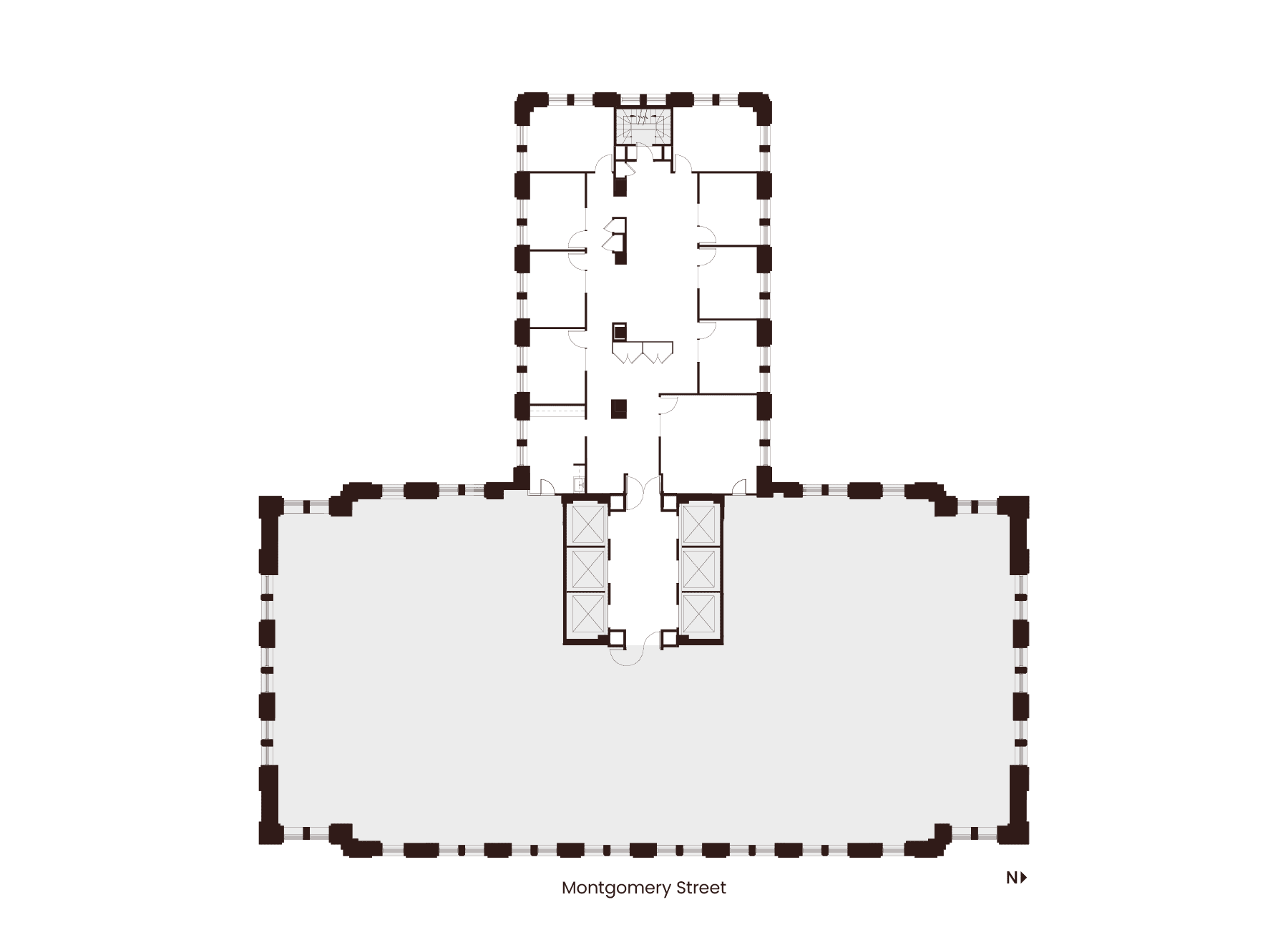 Floor 18 Suite 1830 As Built Floor Plan