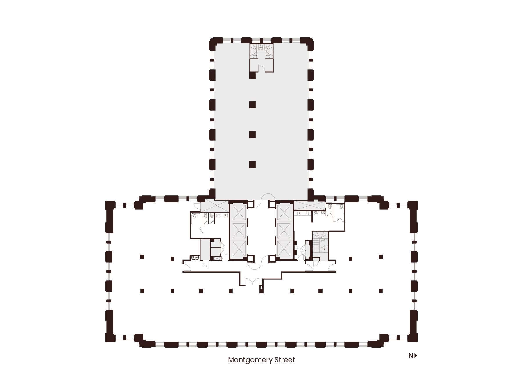 Floor 21 Suite 2100 Base Floor Plan