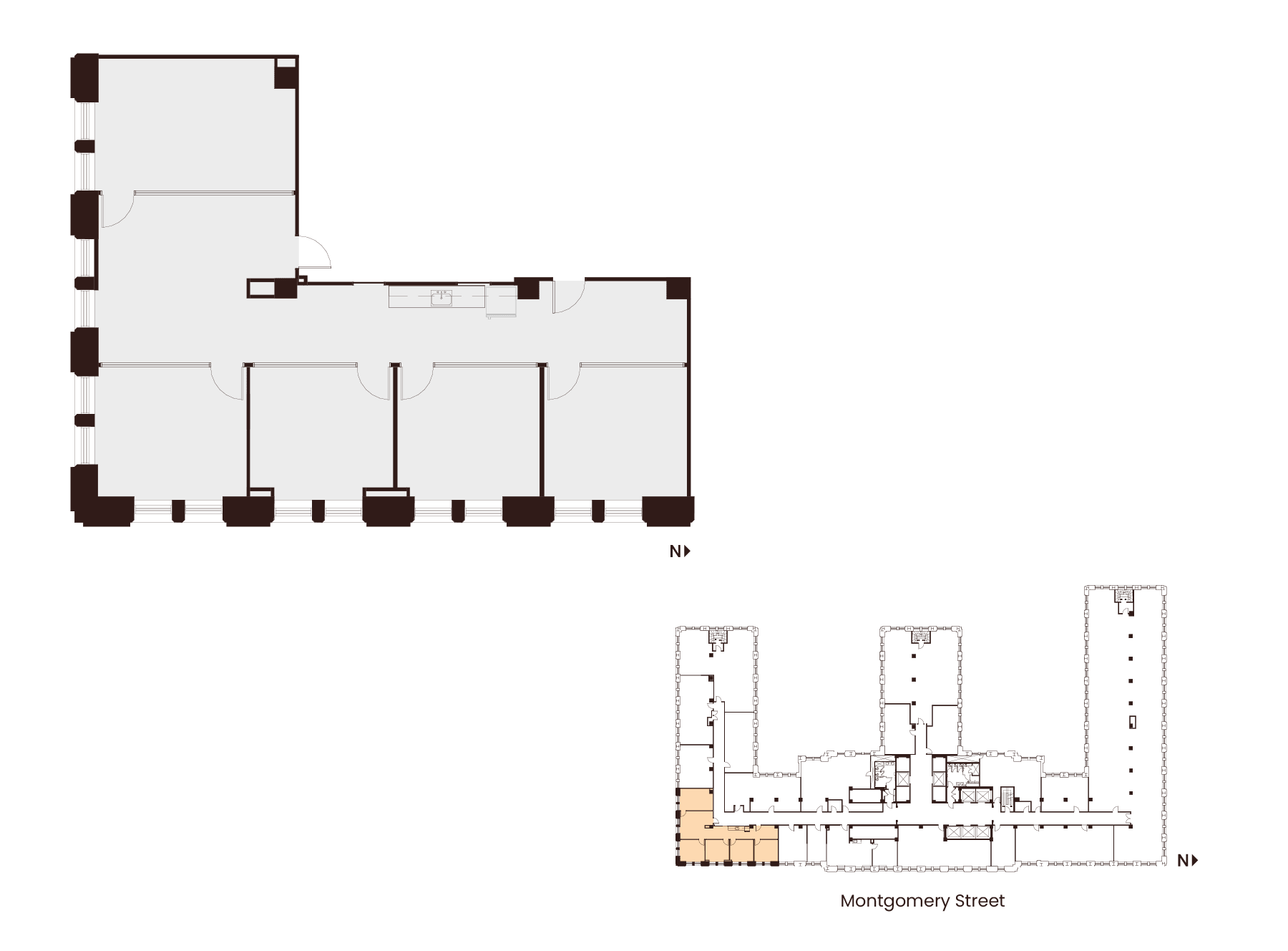 Floor 7 Suite 711 As Built Floor Plan